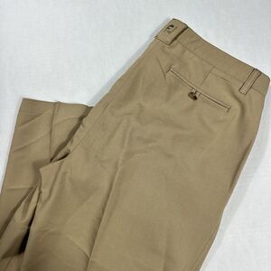 Footjoy tour Fit Golf Pants Mens Straight Leg Stretch Performance Khaki 36X32